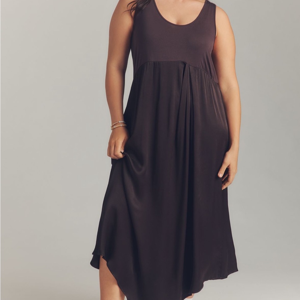 Anthropologie tank dress Xl nwot
